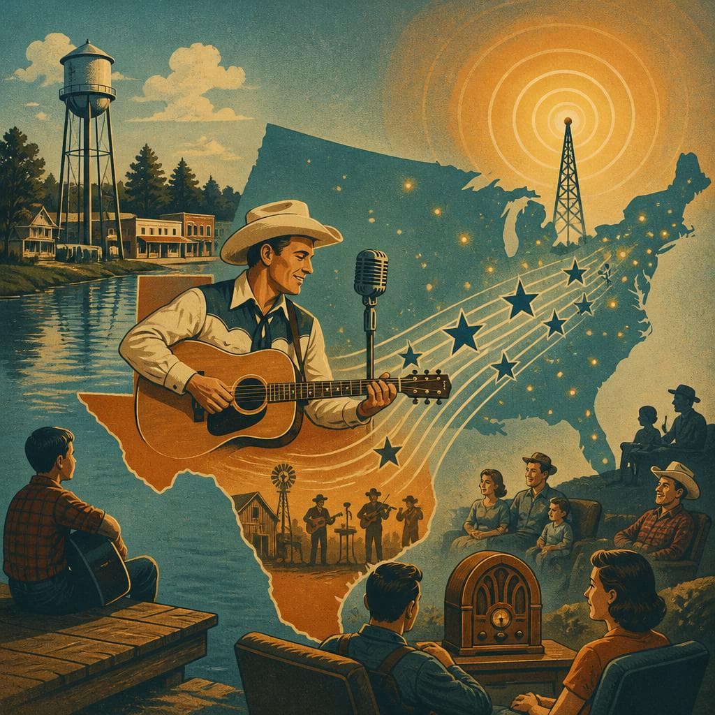 Cover art for From Conroe to Country Radio