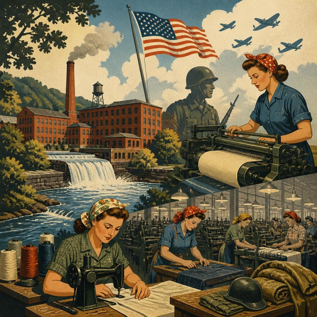 Cover art for When Valley Mill Work Joined the War Effort