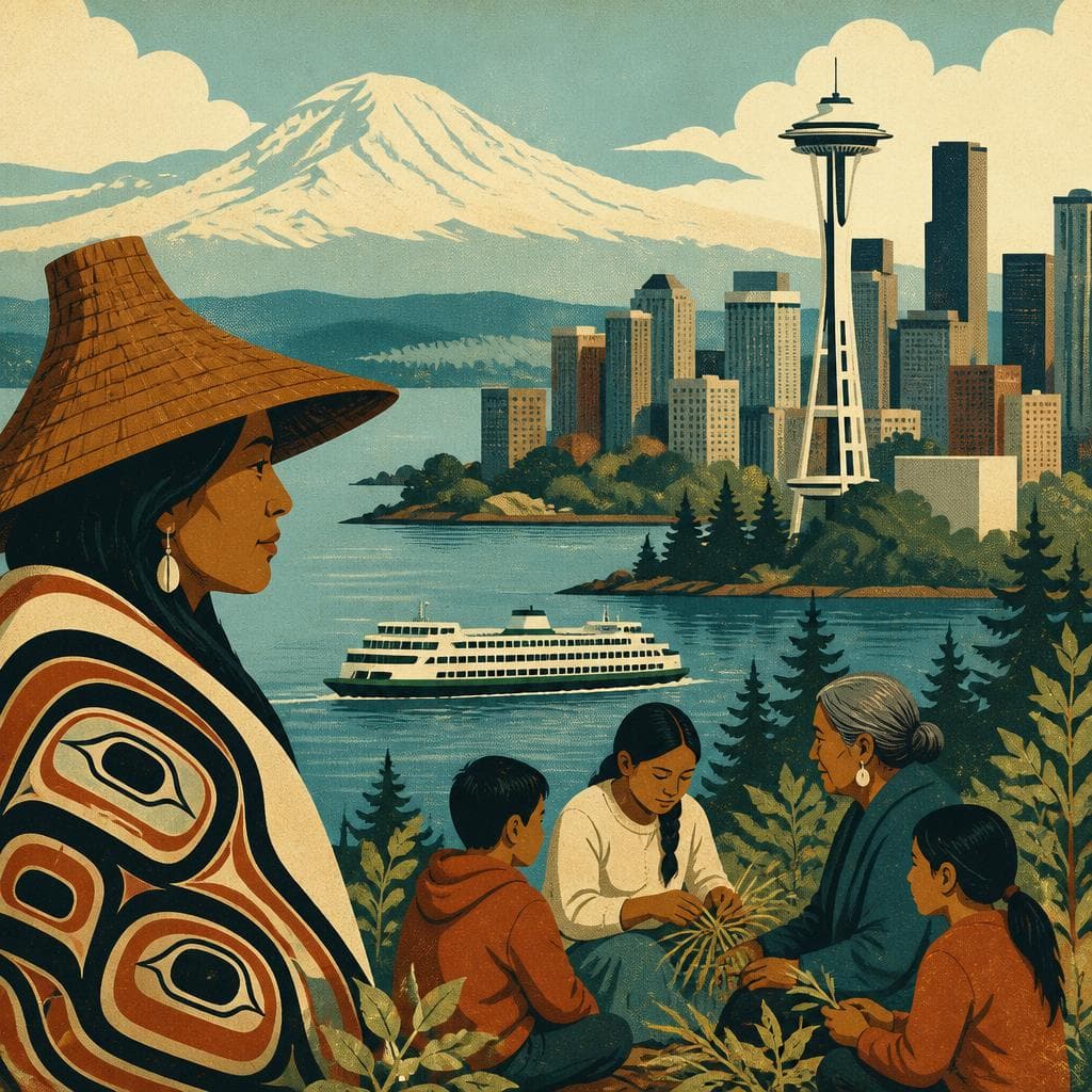 Cover art for Seattle Still Speaks Lushootseed
