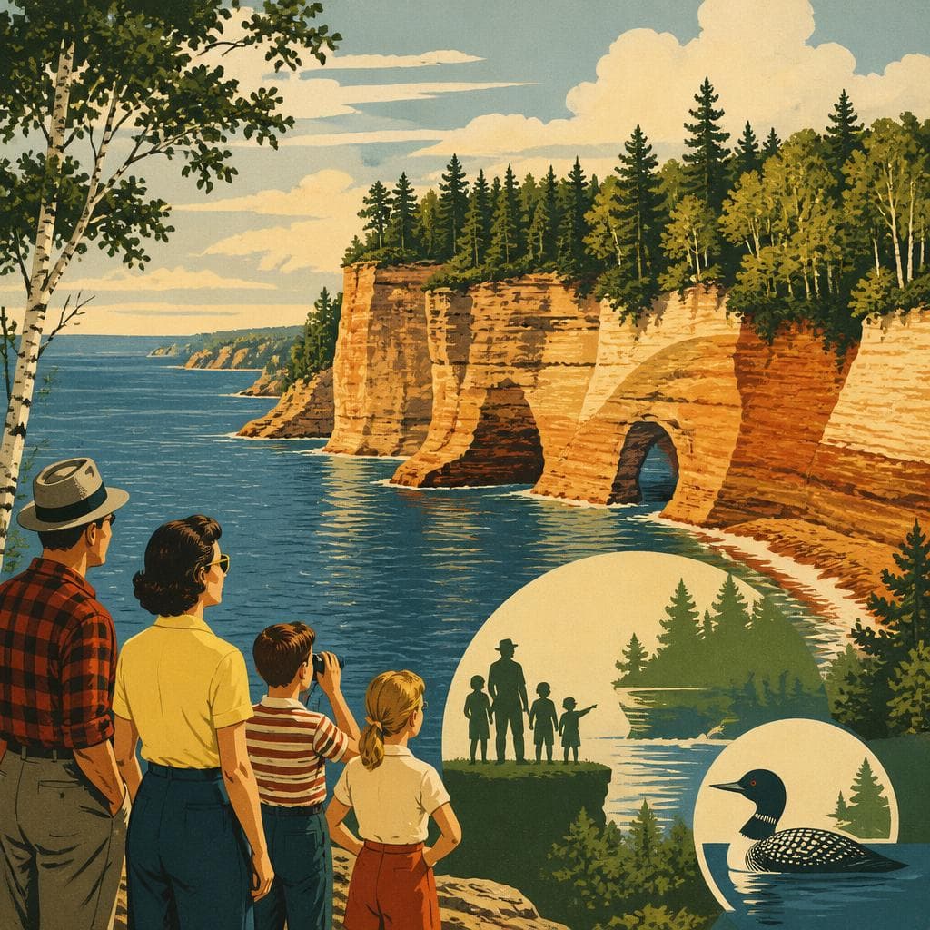 Cover art for When the Painted Cliffs Became America’s First National Lakeshore