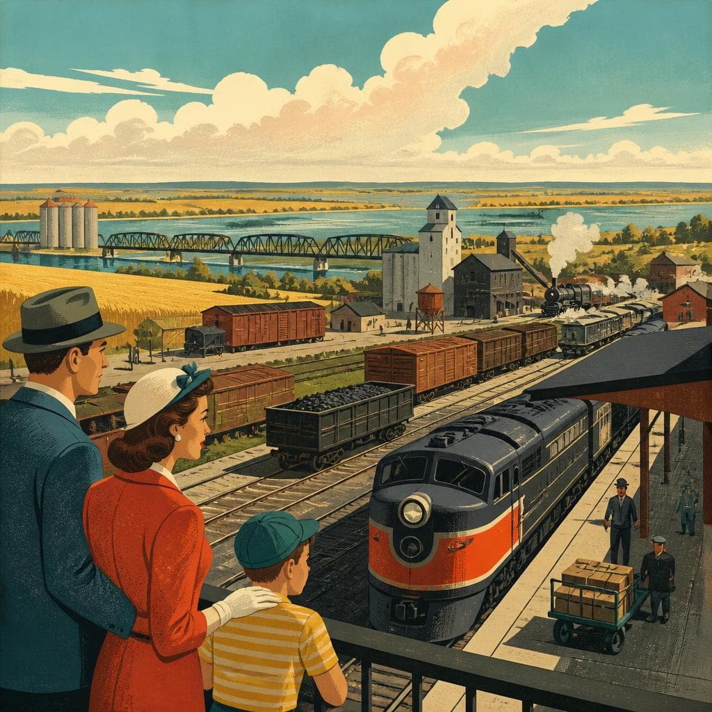 Cover art for Where the Prairie Met the Rail