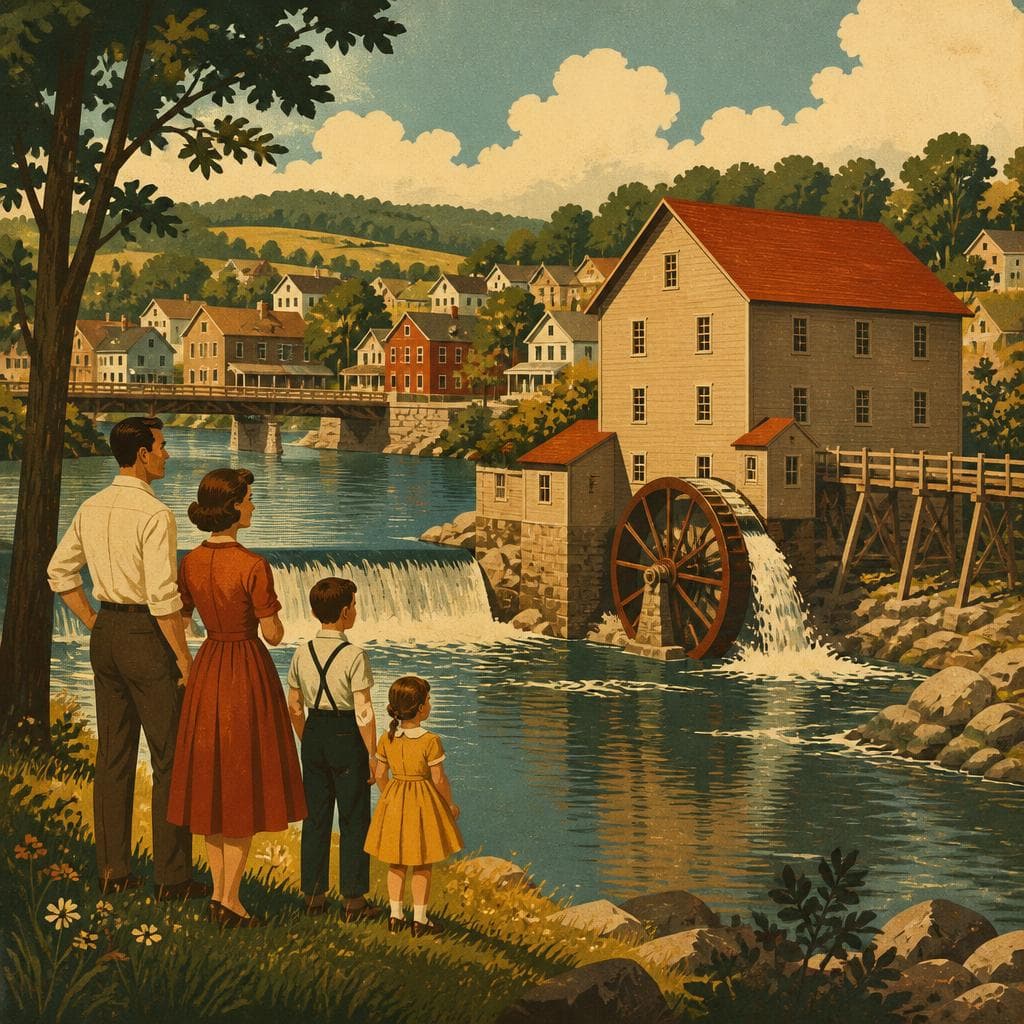 Cover art for The Mill That Taught a River to Work