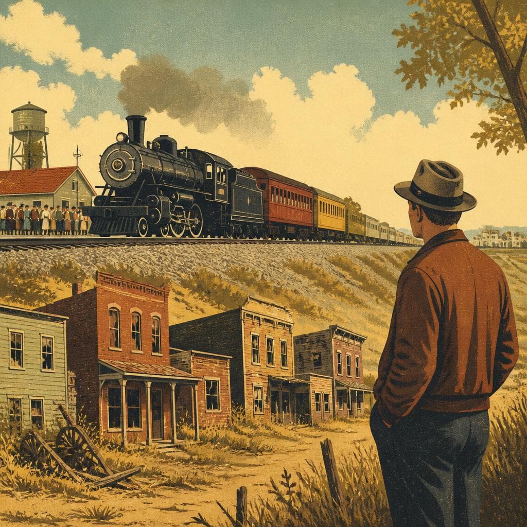 Cover art for When the Tracks Passed Runnels City By