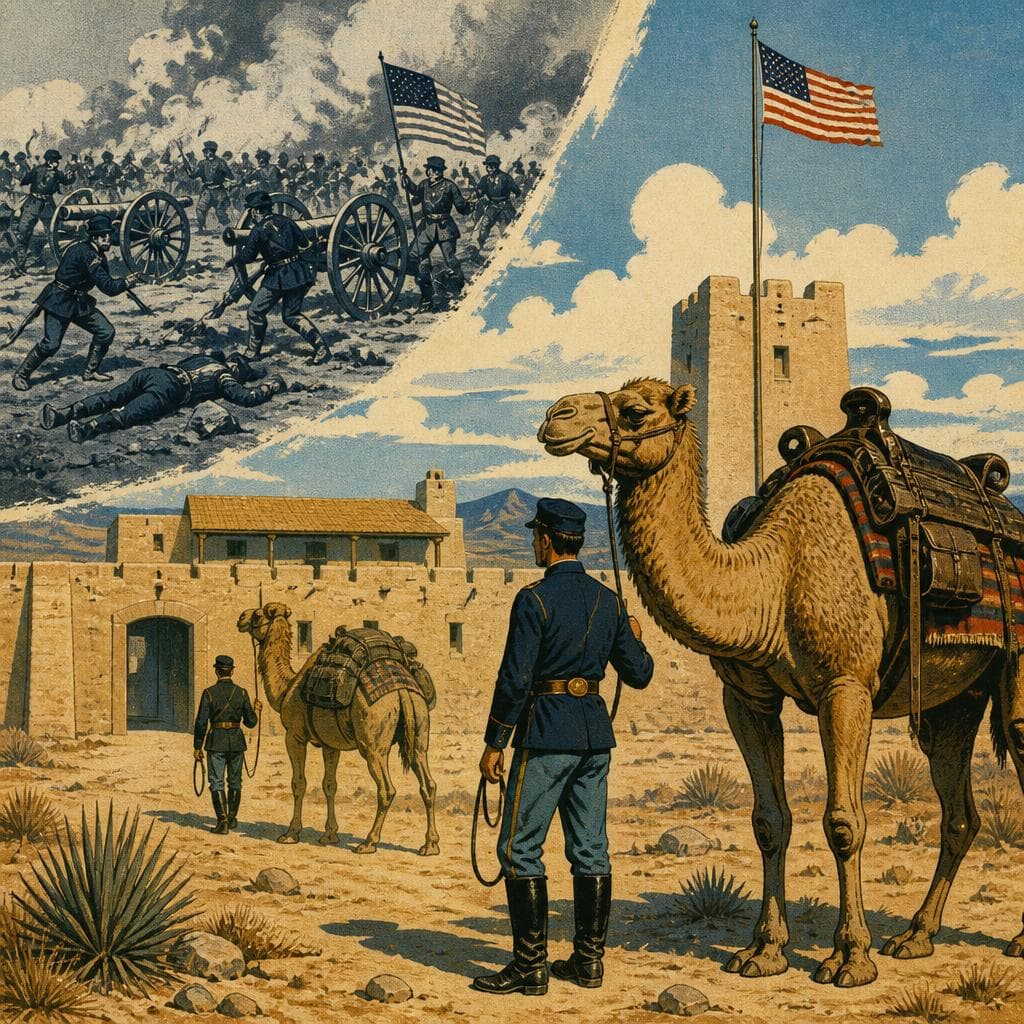 Cover art for The Fort the War Changed, the Camels Kept