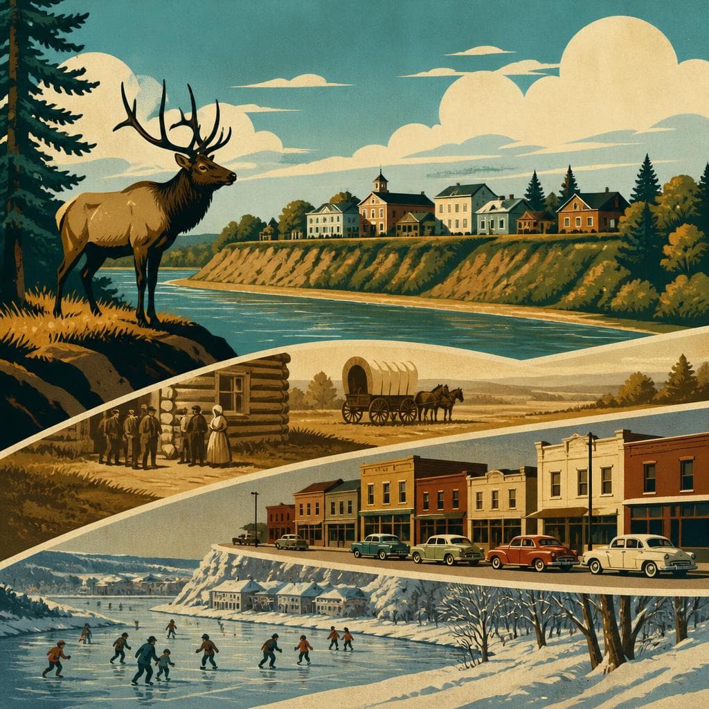 Cover art for The Town That Stayed Put