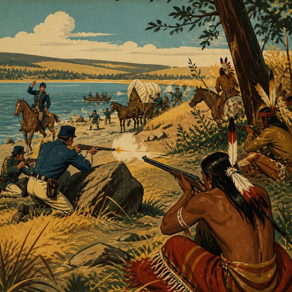 Cover art for The Gunfire That Changed Wood Lake