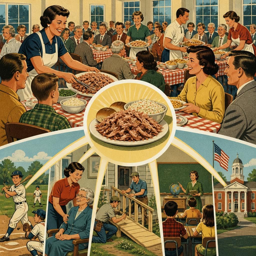 Cover art for How a Pork Supper Powers a Community