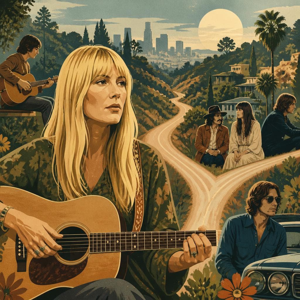 Cover art for Joni Mitchell and the Sound of Laurel Canyon