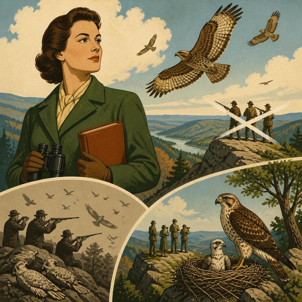 Cover art for The Woman Who Stopped the Guns at Hawk Mountain
