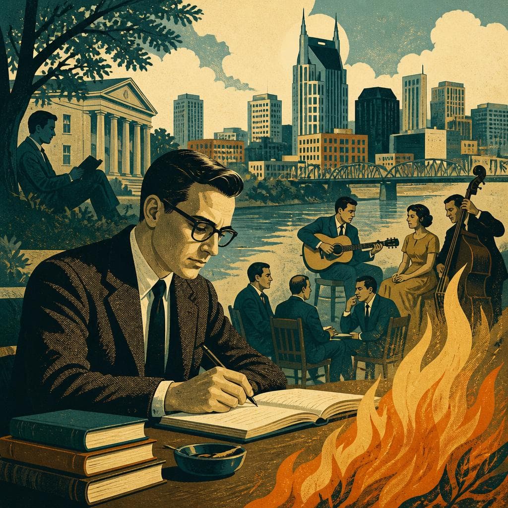 Cover art for Where Allen Tate Found His Literary Fire