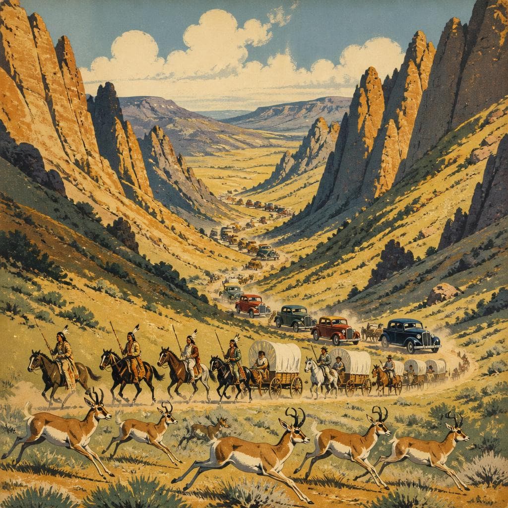 Cover art for Where the Valley Narrows, Everything Passes