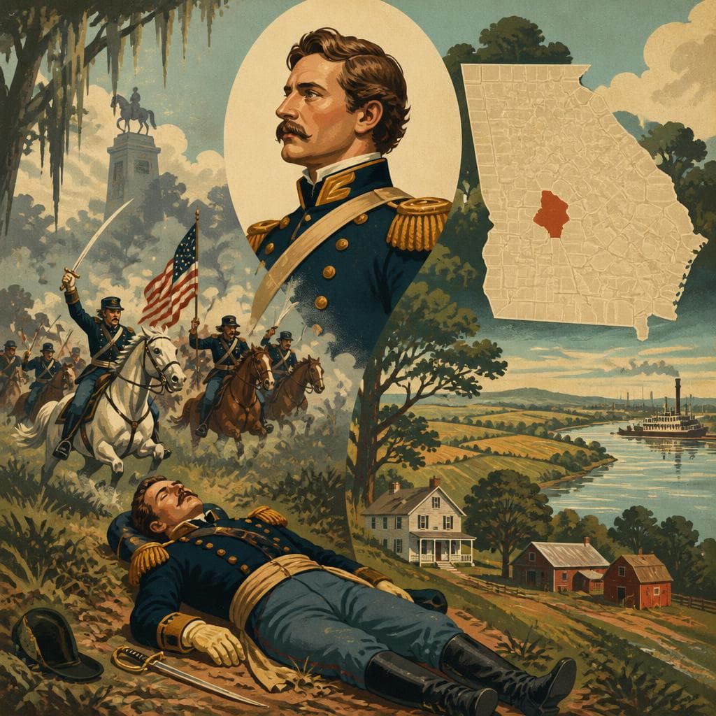 Cover art for From Savannah’s Battlefield to Pulaski County