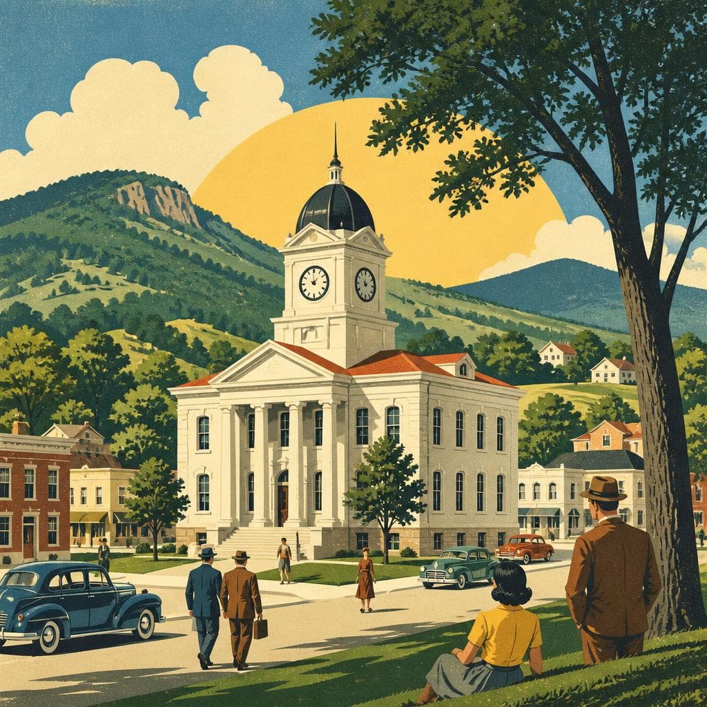 Cover art for Before the Crystals, There Was the Courthouse