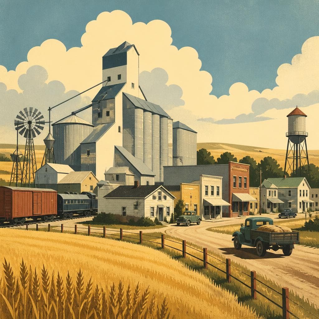 Cover art for Where Prairie Grain Became a Building
