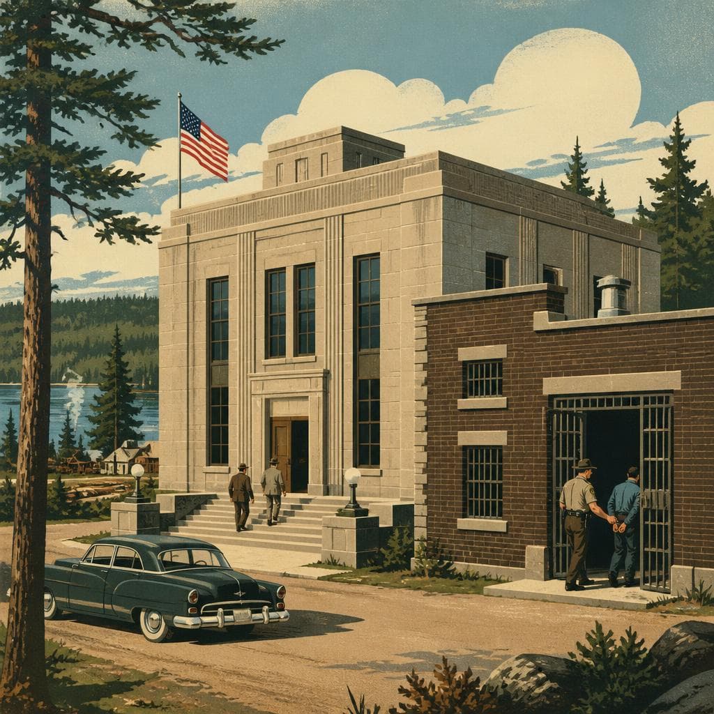 Cover art for Where Aitkin County Brought the Law Together