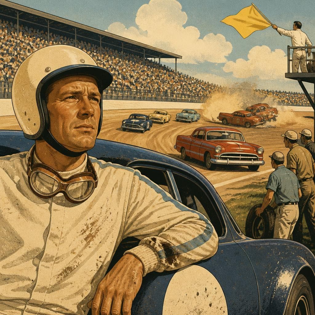 Cover art for Johnny Mantz and Darlington’s First Hard Lesson