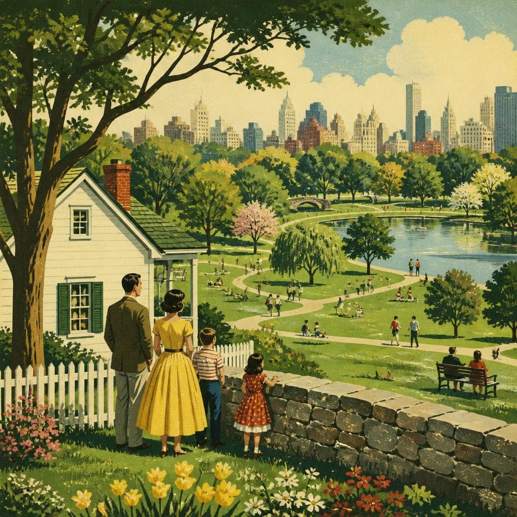 Cover art for The Little House Behind a Great Park