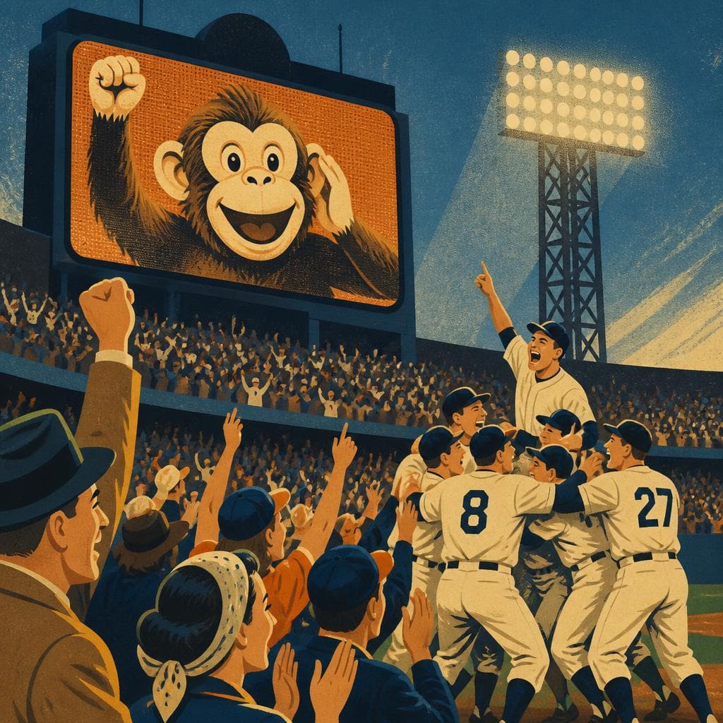 Cover art for When a Monkey Joined the Comeback
