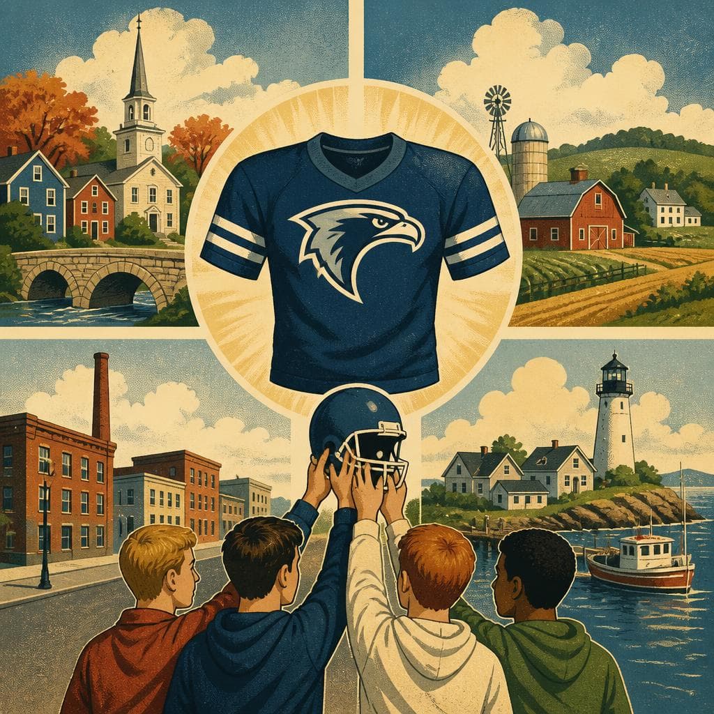 Cover art for Four Towns, One Falcons Jersey