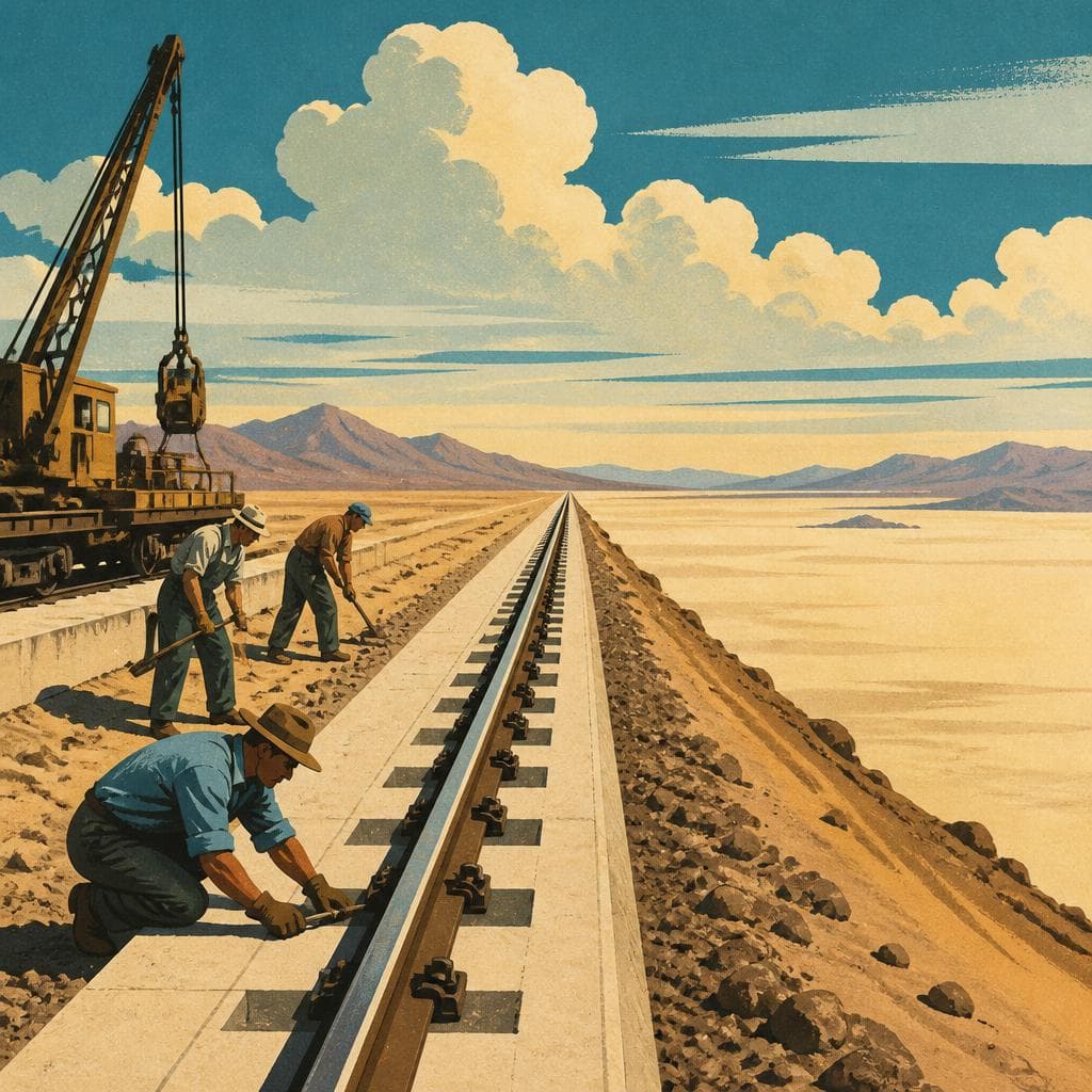 Cover art for A Straight Line, Drawn in Concrete
