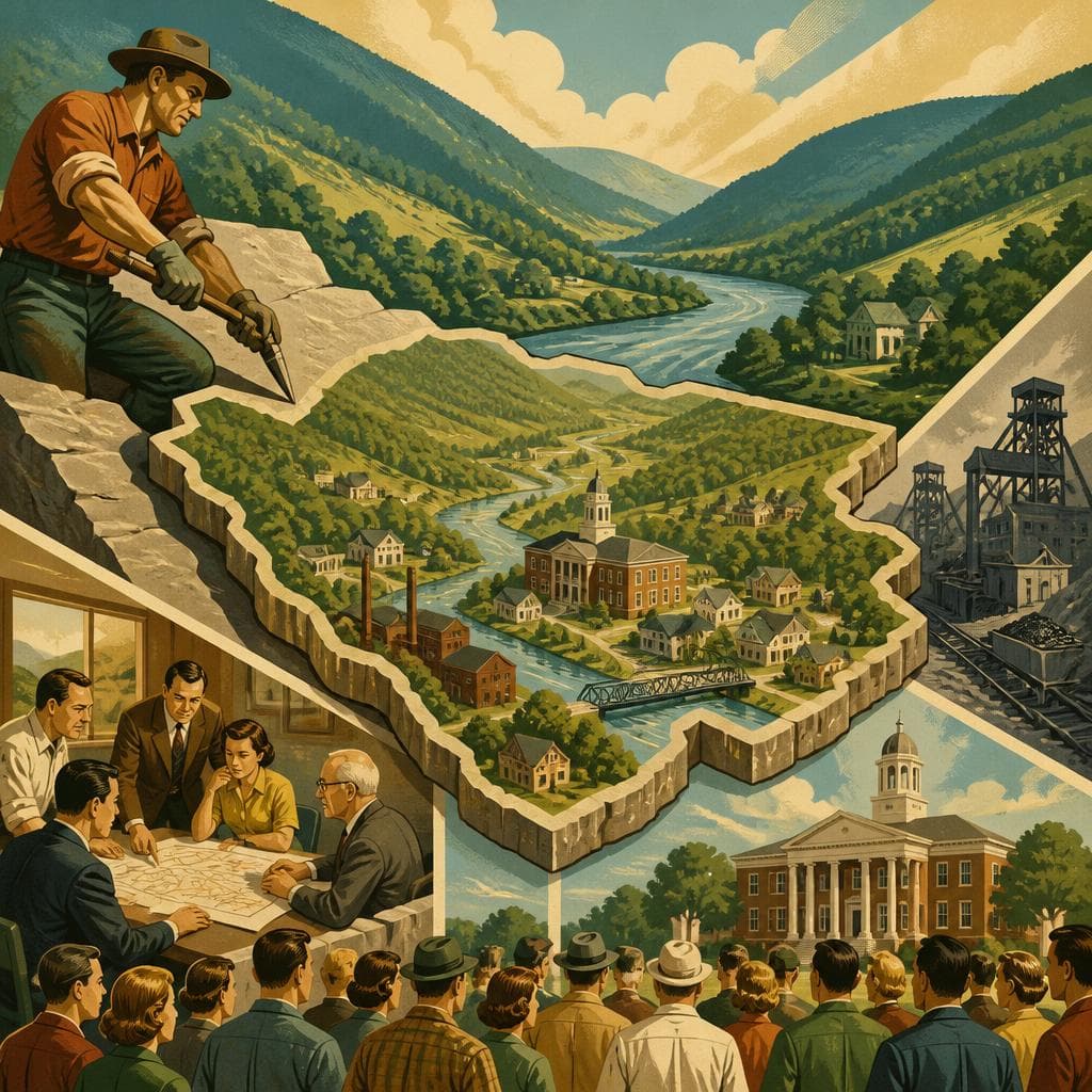 Cover art for A County Carved From the Guyandotte