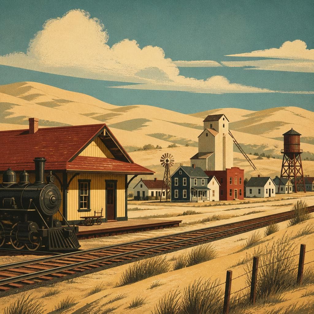 Cover art for When the Rails Reached the Sandhills