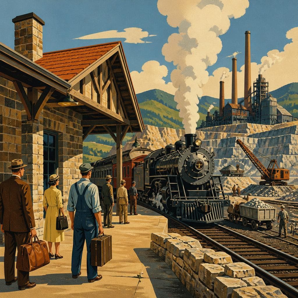 Cover art for Fort Payne’s Front Door of Stone and Steam