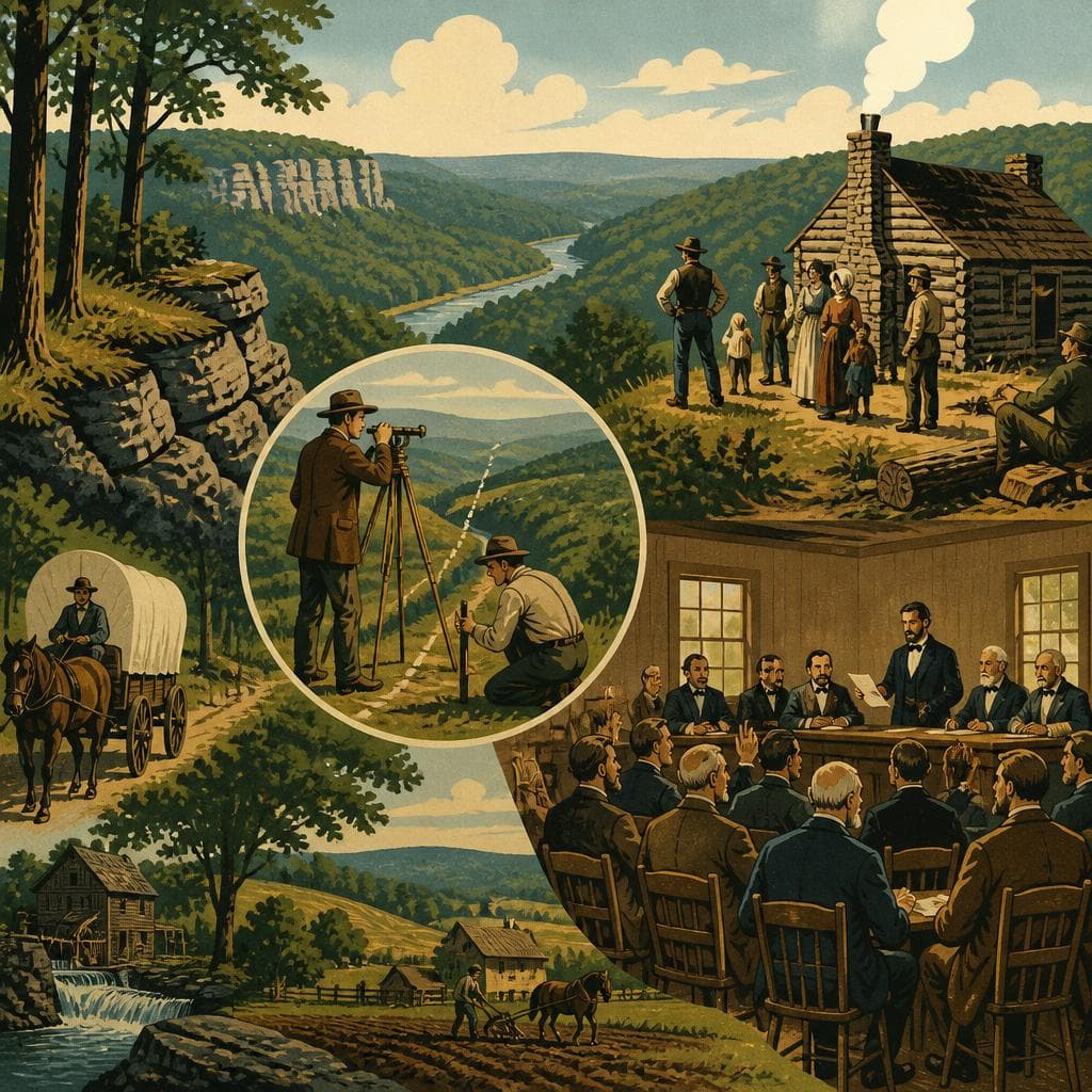 Cover art for When the Ozarks Drew a New County Line
