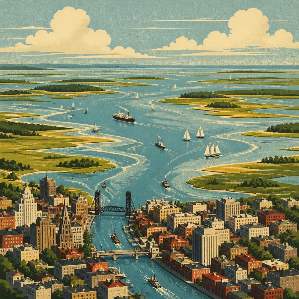 Cover art for A Small River in a Much Bigger Tide