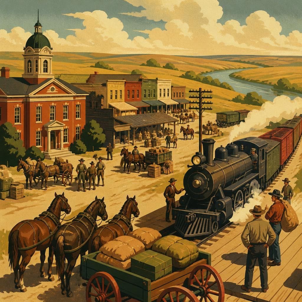 Cover art for Where the Prairie Met the Railroad