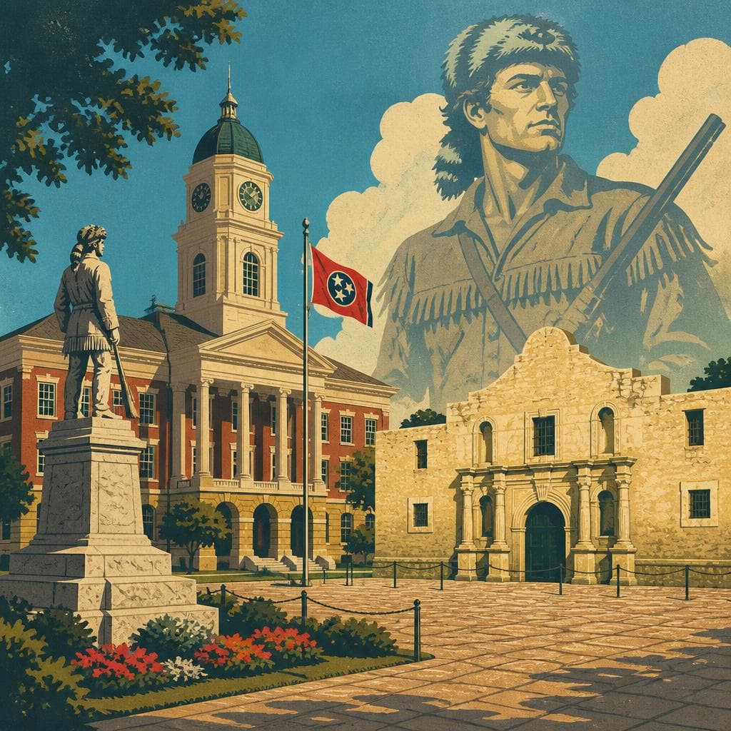 Cover art for Where Crockett County Meets the Alamo
