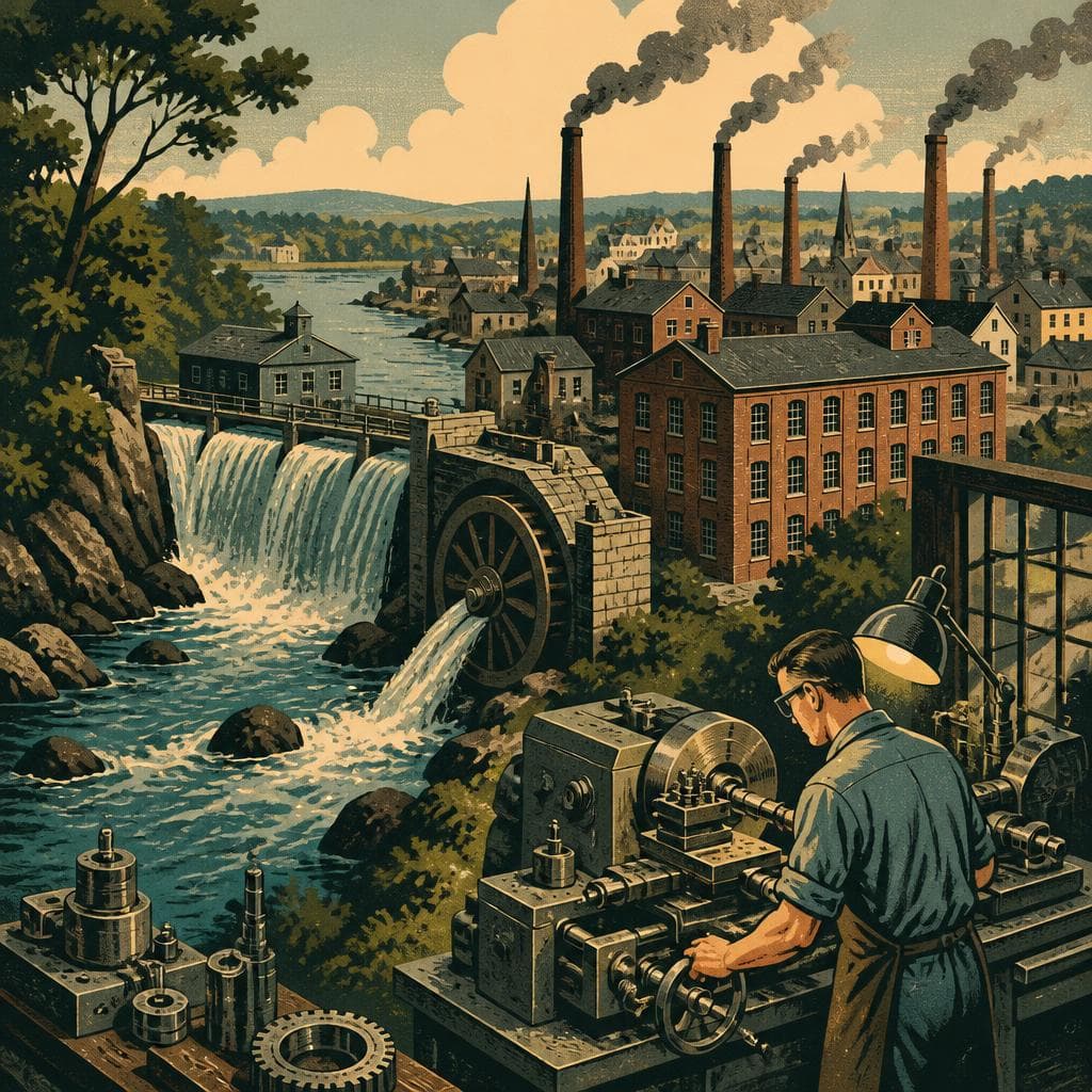 Cover art for Where the Black River Turned Water Into Industry