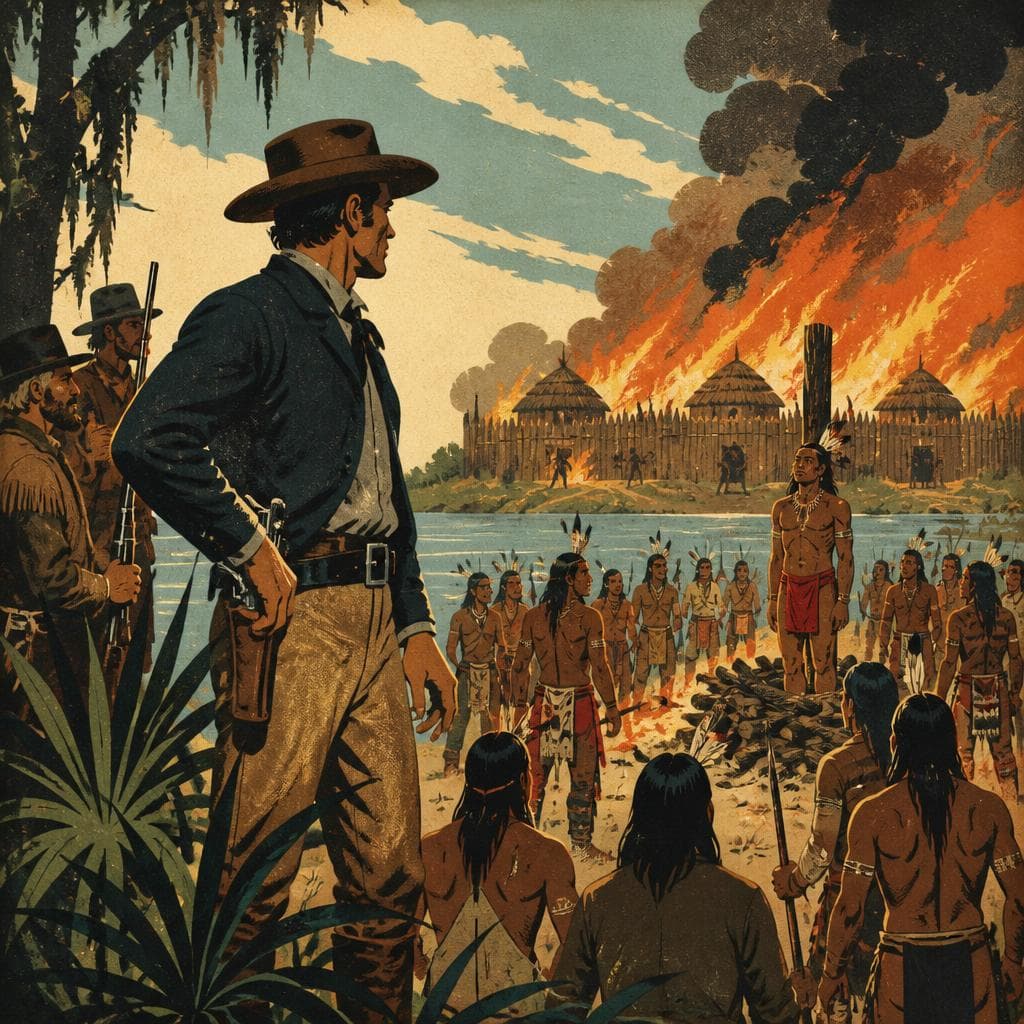 Cover art for Jim Lane and the Burning of Osceola