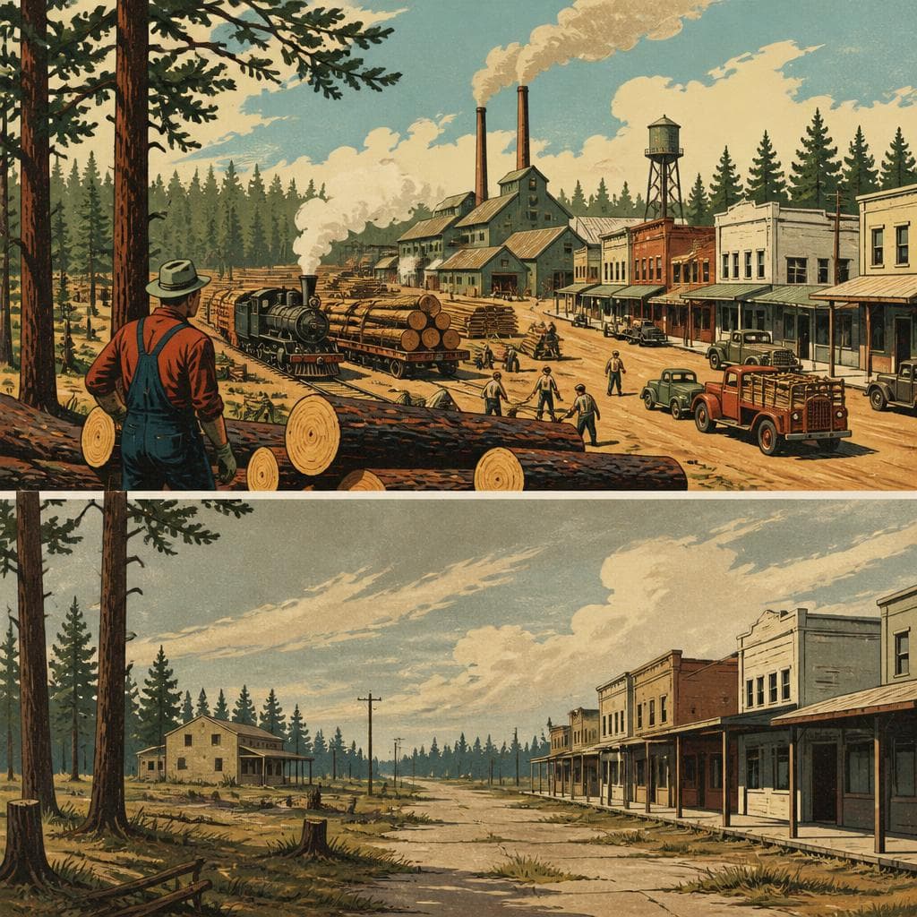 Cover art for When the Pines Paid the Bills