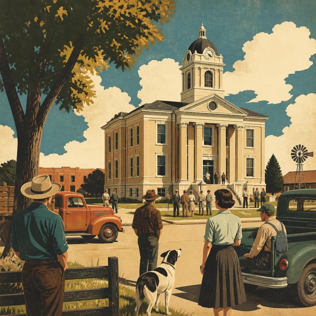 Cover art for Where Kiowa County Comes to Decision