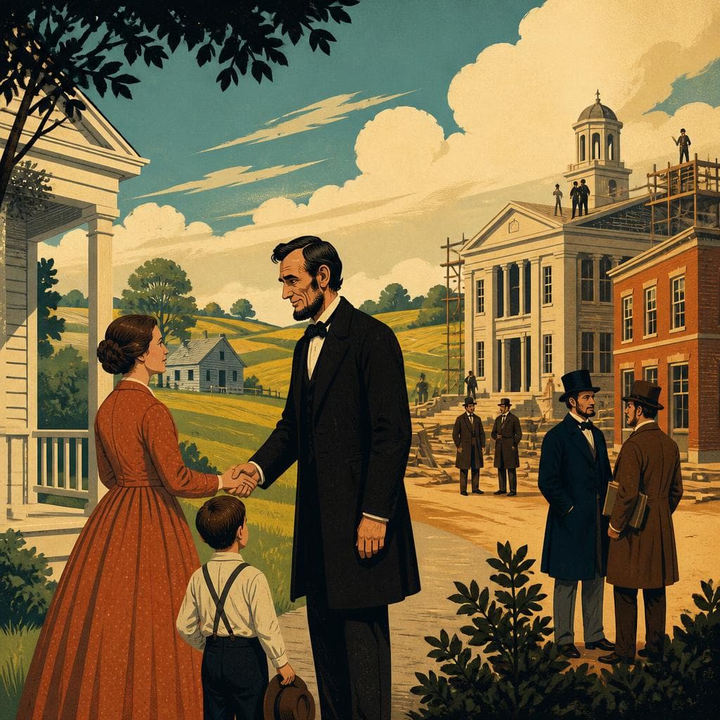 Cover art for Where Lincoln’s Family and Future Met