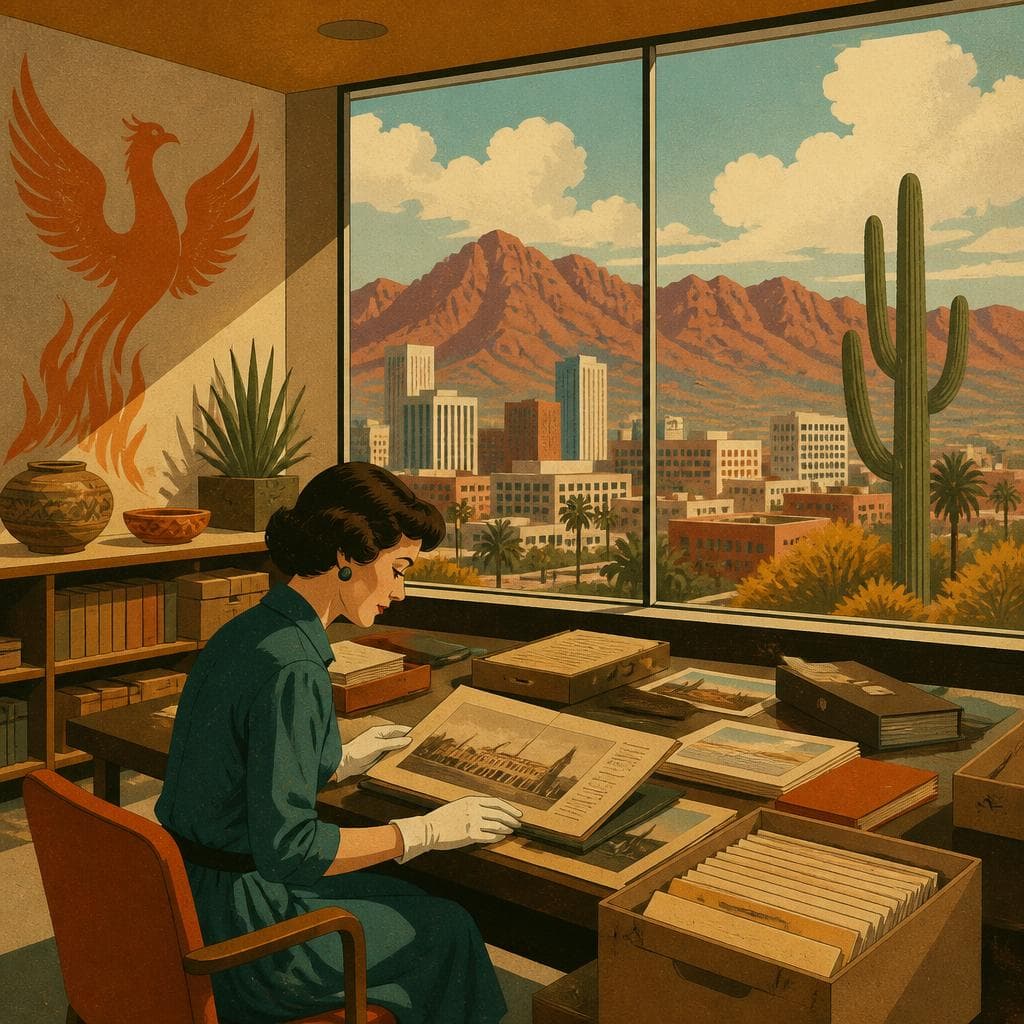 Cover art for Where Phoenix Keeps Its Memory