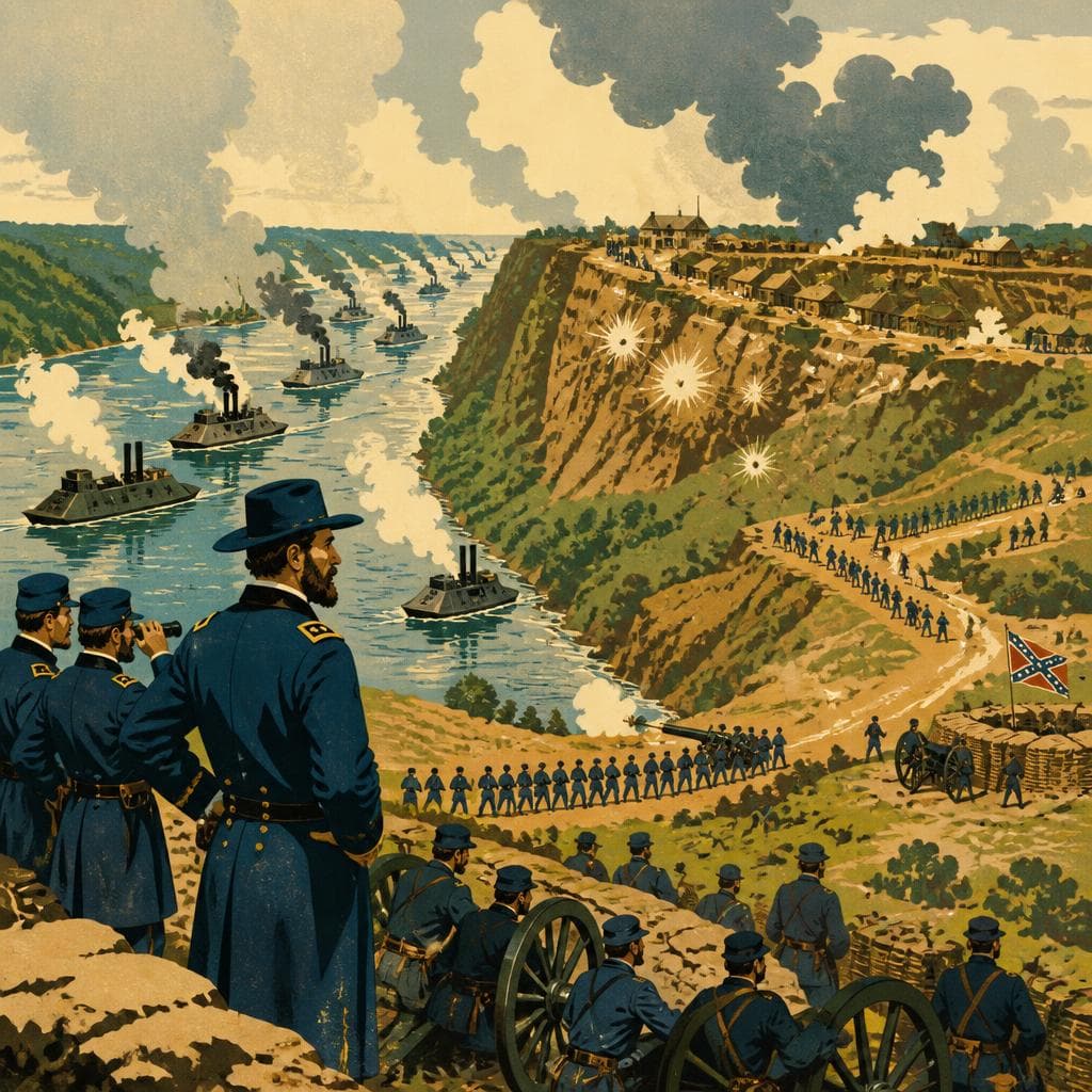 Cover art for How Grant Closed the River at Vicksburg