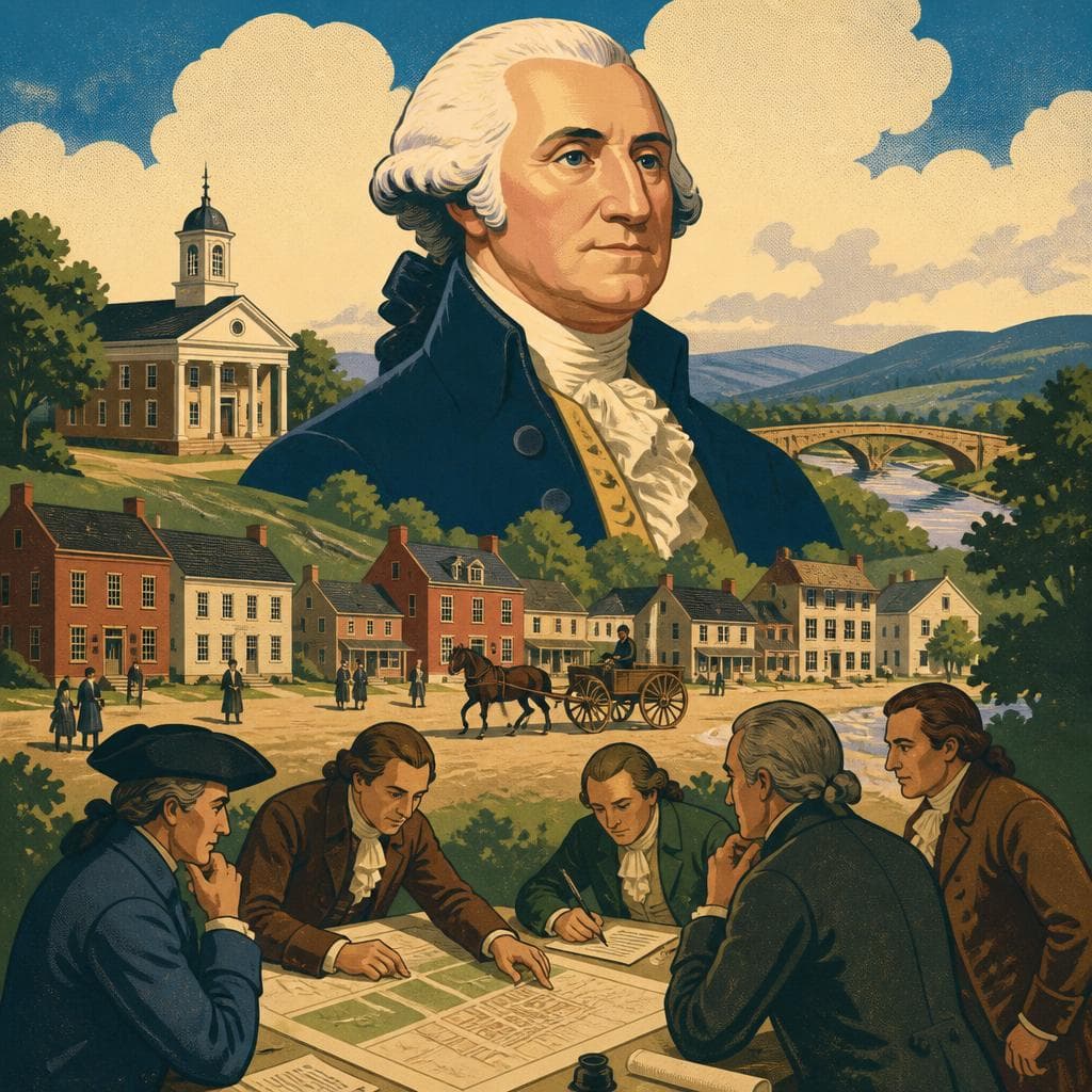 Cover art for A Town Named Washington Before Washington Was History