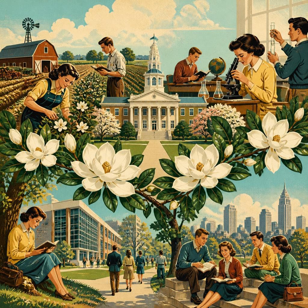 Cover art for How a Magnolia School Kept Growing Up