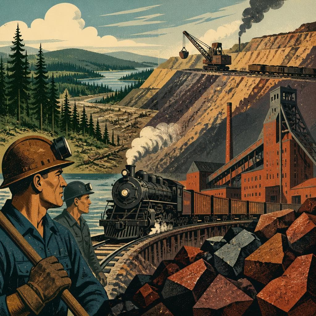 Cover art for When Iron Remade the Gogebic