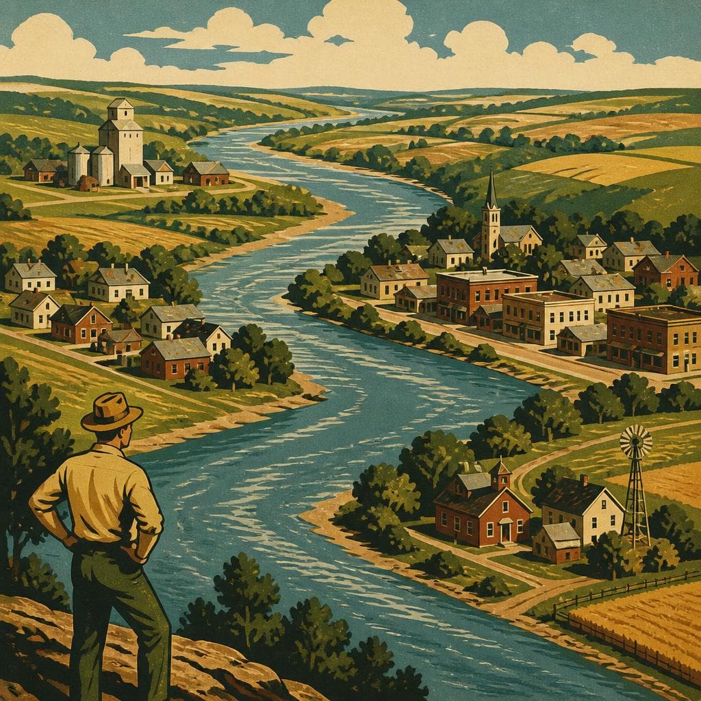 Cover art for Where the River Told Towns to Stand