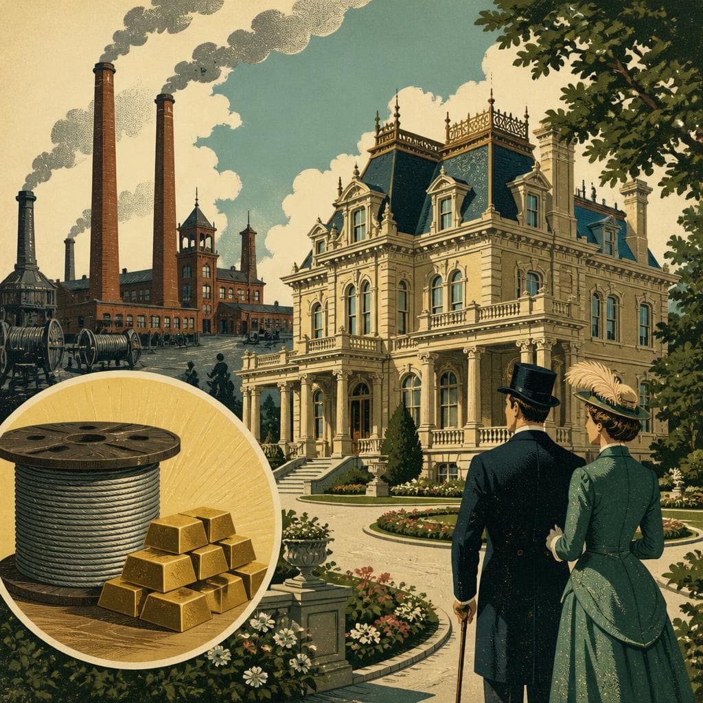 Cover art for Where Wire Money Became a Mansion