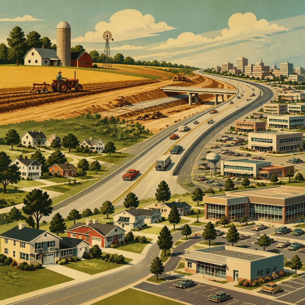 Cover art for Where the Fields Met the Freeway