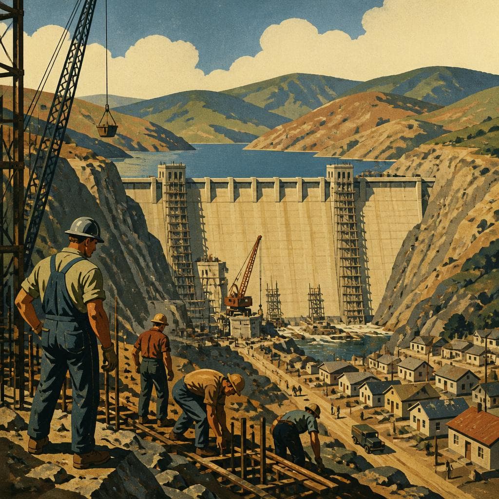 Cover art for The Dam That Built a Town
