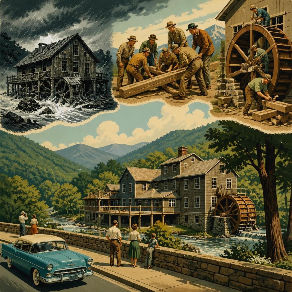 Cover art for How a Working Mill Became a Parkway Icon