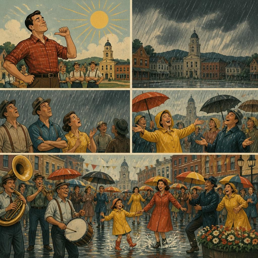 Cover art for The Day Waynesburg Learned to Celebrate the Rain