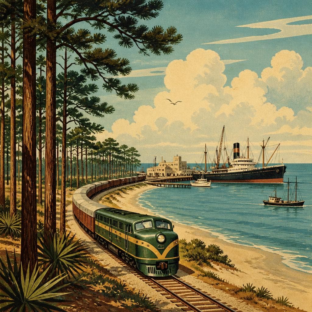 Cover art for Where the Pine Woods Met the Sea