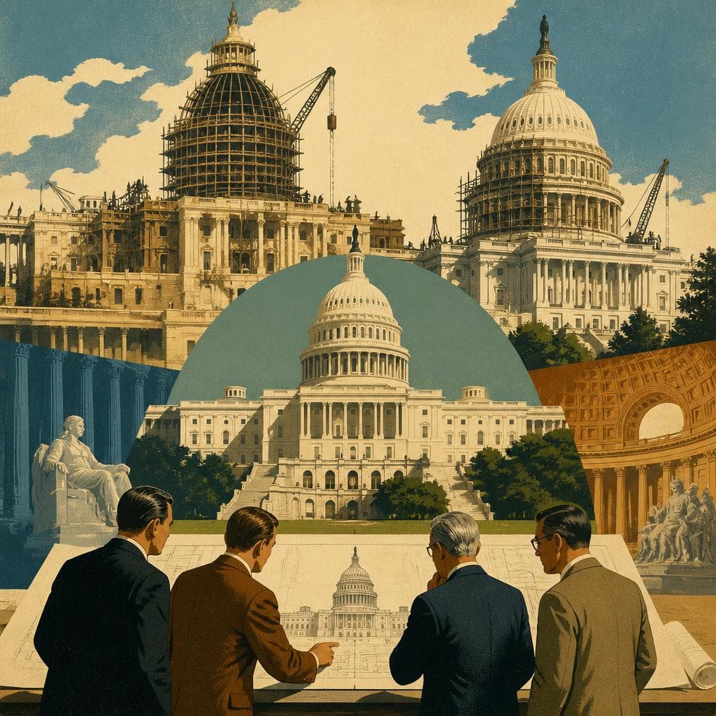 Cover art for The Capitol Four Architects Built