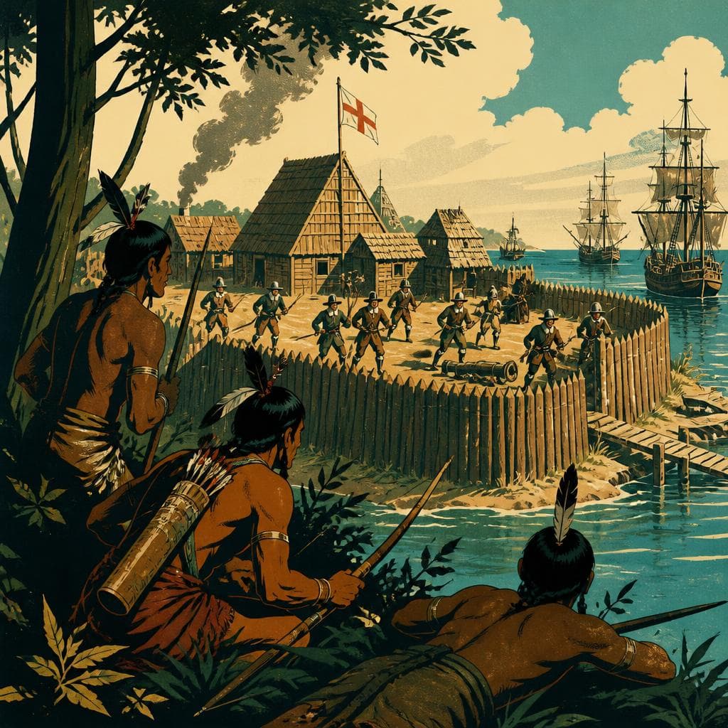 Cover art for The Day Jamestown Was Warned
